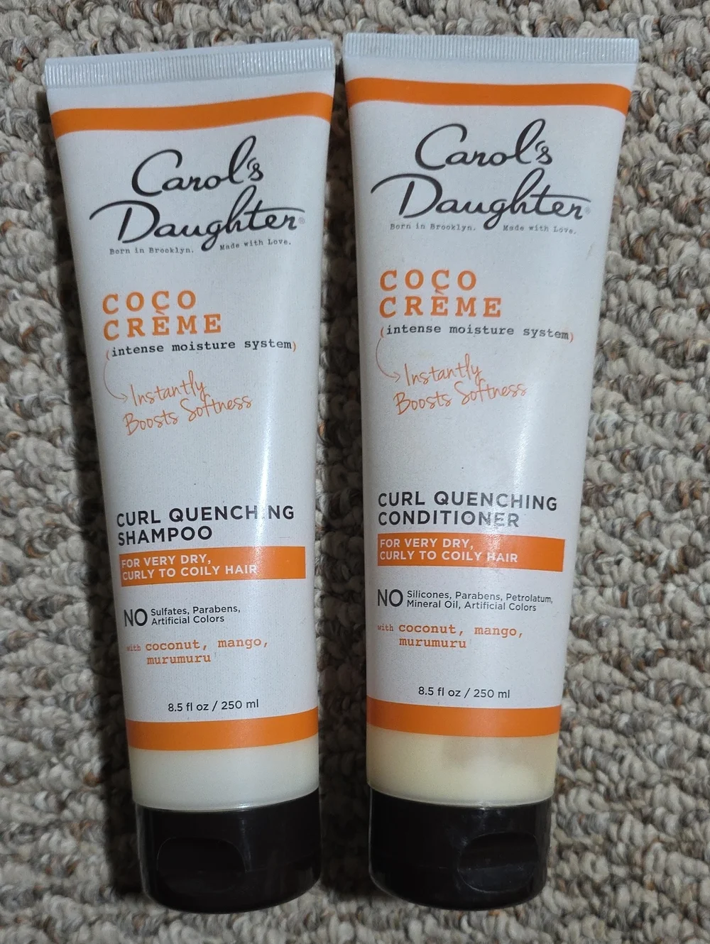 Coco Creme Curl Quenching Shampoo & Conditioner Set